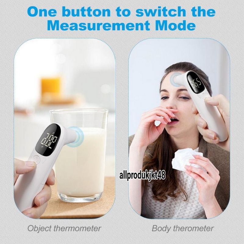 Termometer Infrared Non Contact Digital Suhu Badan Tubuh Thermometer Infrared