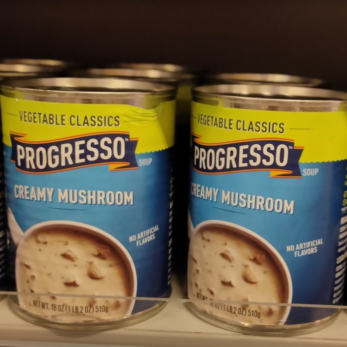 

Progresso vegetable classic creamy mushroom 510gr