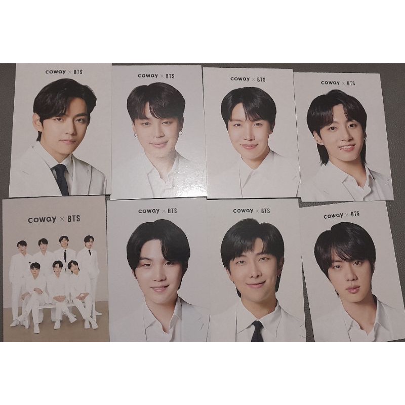 BTS X COWAY POSTCARD