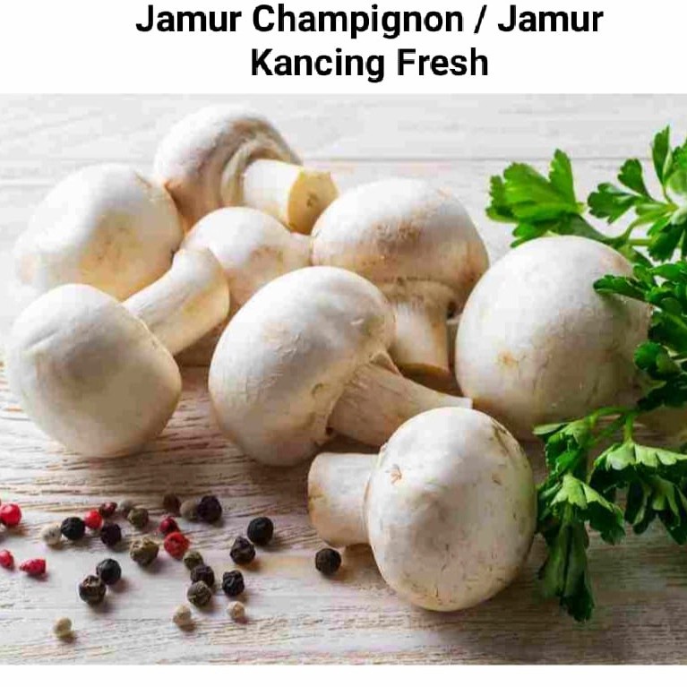 

Jamur Champignon / Jamur Kancing Frozen1kg