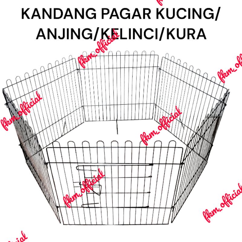 Kandang umbar/Pagar kucing kelinci anjing kura-kura