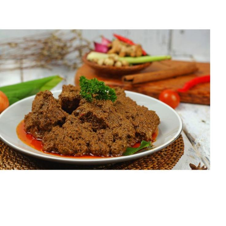

❅ Restu Mande Rendang Sapi (Basah) Rendang Original 300 gr ▼