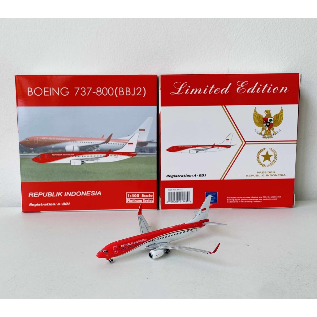 INDONESIA AIR FORCE ONE BOEING 737-800 A-001 PHOENIX