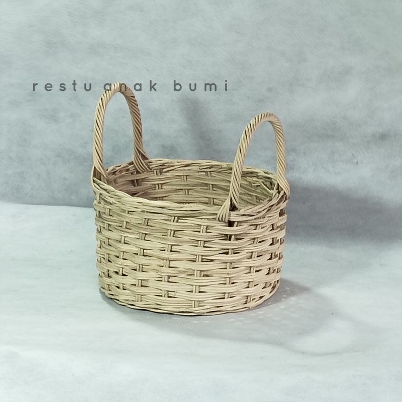 

(R020) Bowl Bulat Cangking 20cm/Hampers/Hantaran/Hadiah/Lamaran/Seserahan/Kado/Gift/Parcel Lebaran/Natal/Acara/Catering/Makanan/Minuman/Keranjang Buah/Souvenir/Wadah Serbaguna/Basket/Perabotan/Fruit Box/Sembako/Teh/Gula/Beras/Telur