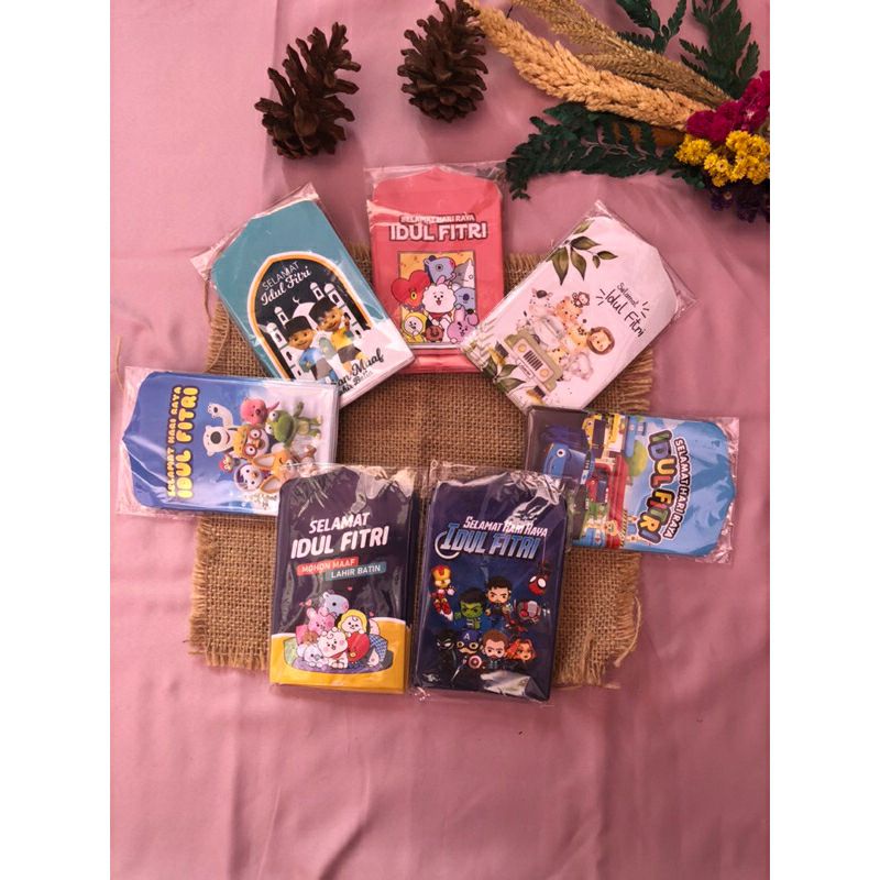 

Amplop Lebaran Motif Snack dan Kartun isi 10pcs
