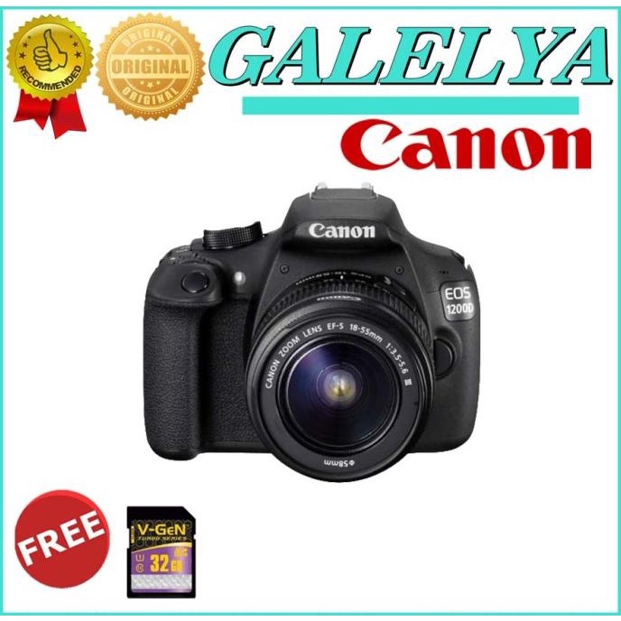 kamera Canon EOS 1200D + 18-55 ; Camera Canon eos 1200 d kit