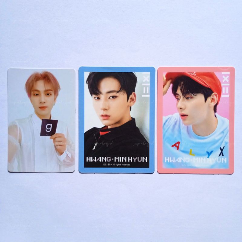 OFFICIAL PHOTOCARD NUEST BAEKHO MINHYUN WANNAONE TBO SKY PINK TO BE ONE DVD MERCH PC THE NOCTURNE G 