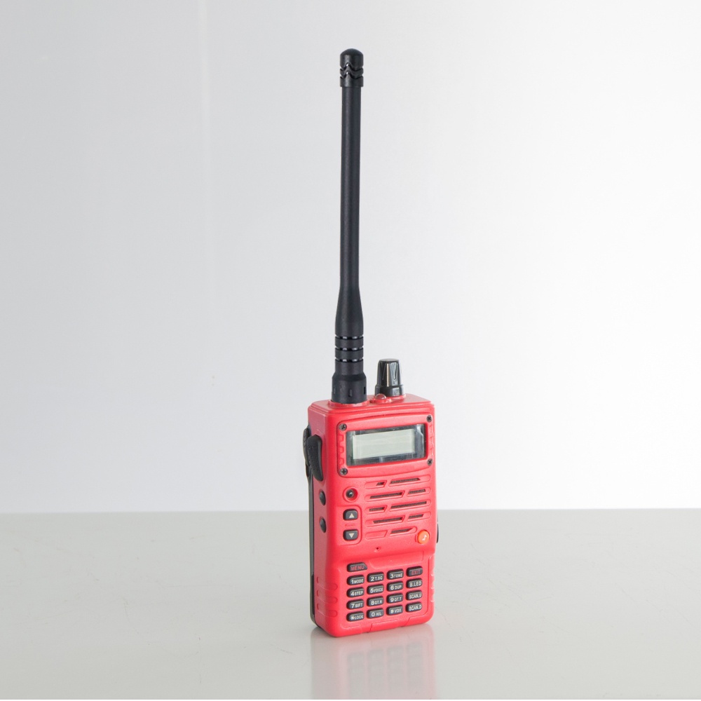 Taffware Pofung Antena Walkie Talkie SMA-Female UHF/VHF 136-174/400-470 MHz for Baofeng UV-5R UV-82 - Black