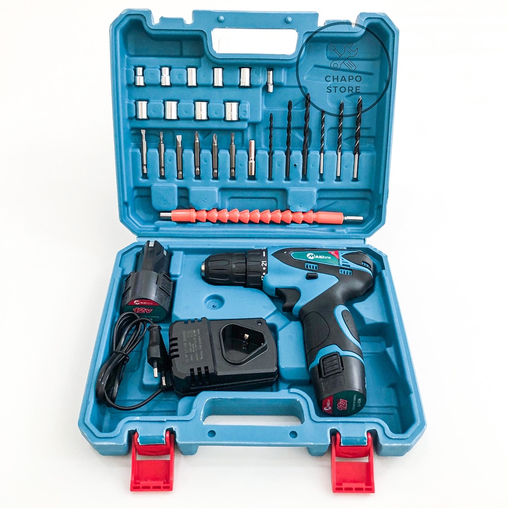 Mailtank mesin bor cas baterai batre mesin bor cordless drill 12 volt SH191