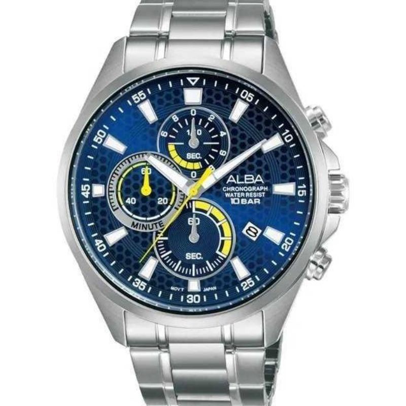 JAM TANGAN PRIA ALBA AM3873X1 ORIGINAL CHRONOGRAPH