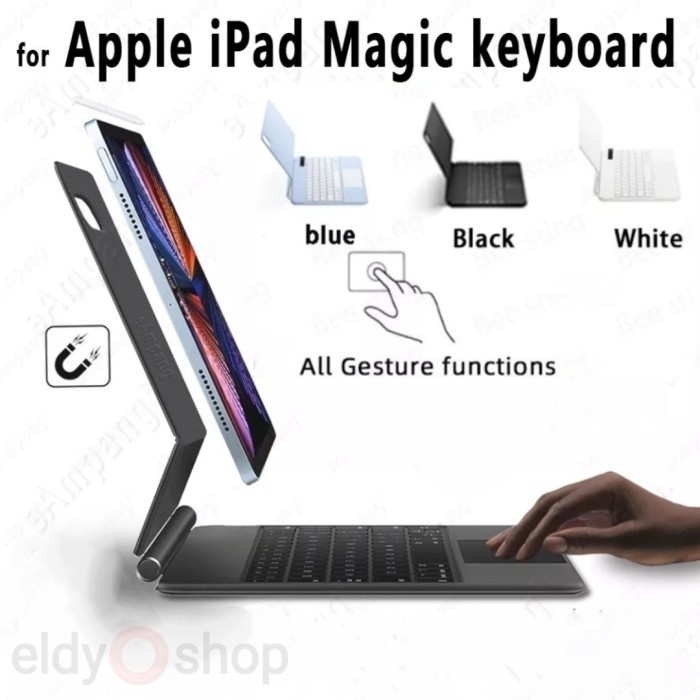 Keyboard Magic Keyboard For Ipad Pro 11" 12.9" 2008/2020/2021 Ipad Air 4 10.9"