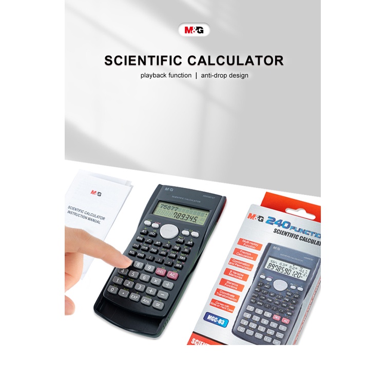 

Kalkulator Scientific 240 Functions 12 Digits M&G