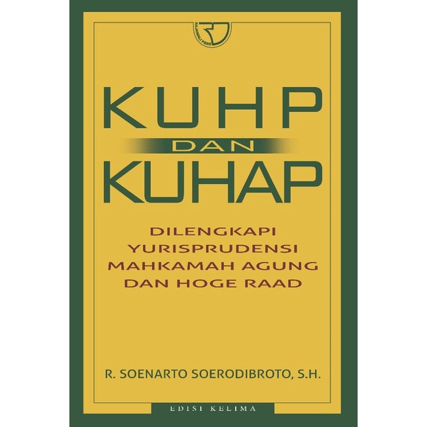 

Buku KUHP dan KUHAP Soenarto Soerodibroto