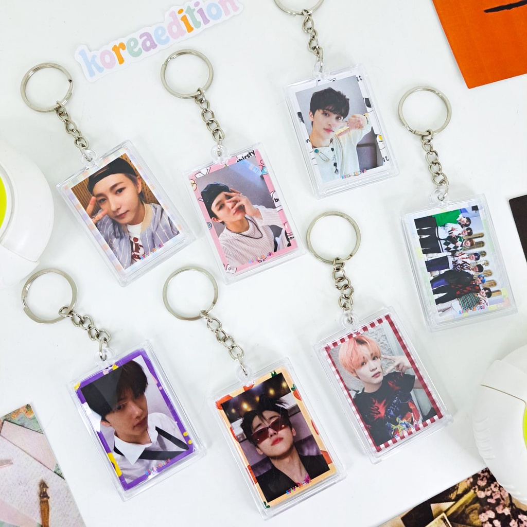 Keychain INSERT Kpop NCT Dream Keyring Gantungan Kunci Gantungan Tas Aksesoris Kpop NCTzen