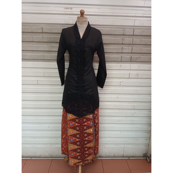 READY KEBAYA ENCIM TUNIK/KEBAYA BORDIR LENGAN PANJANG/ROK TUMPAL