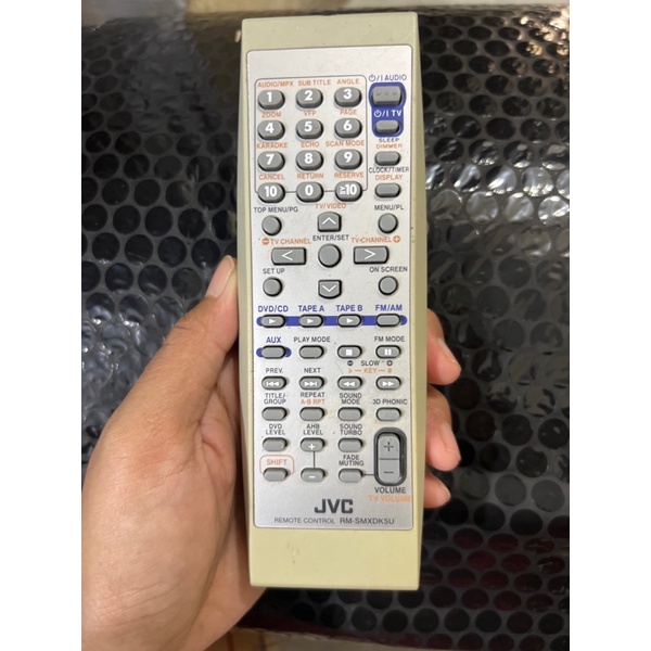 REMOTE REMOT CONTROL JVC RM-SMXDK5U ORIGINAL ASLI