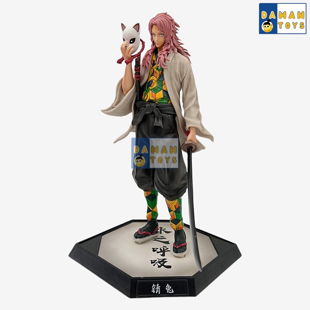 Action Figure Demon Slayer Sabito Makomo Giyu Water Breathing Hashira Kimetsu no yaiba