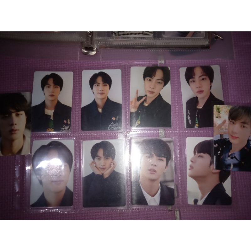 photocard bts jin dicon official