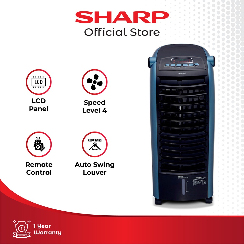Sharp PJ-A36TY-B Air Cooler SHARP OFFICIAL STORE