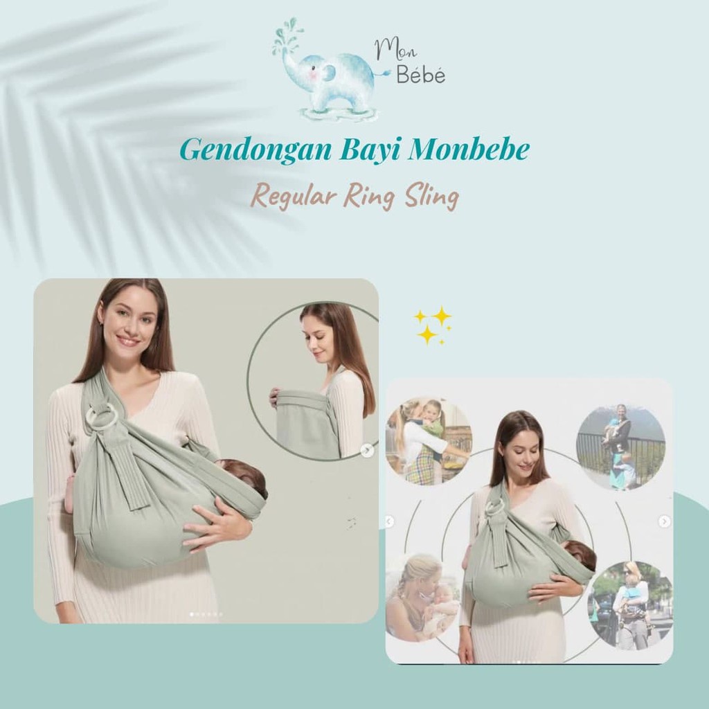 Gendongan Bayi Premium/Ring Sling