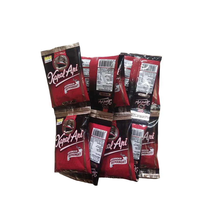 [DEASTORE] KOPI KAPAL API MIX KOPI + GULA SACHET RENCENGAN 25 GR x 10 PCS