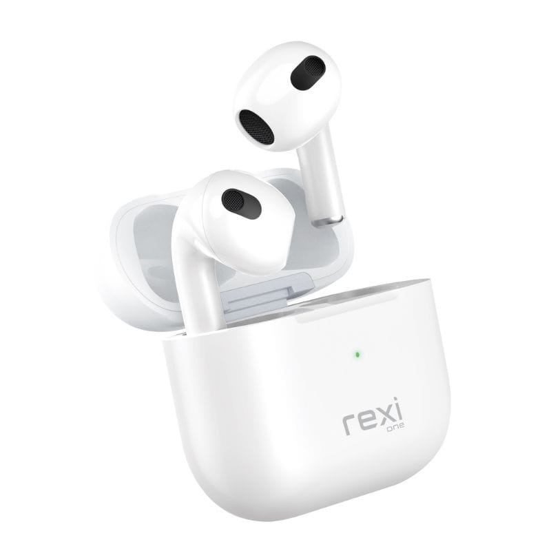 REXIiPods WA03 pro Headset Bluetooth TWS True Wireless Stereo Earphone Double Deep Bass, 3D Surround REXI