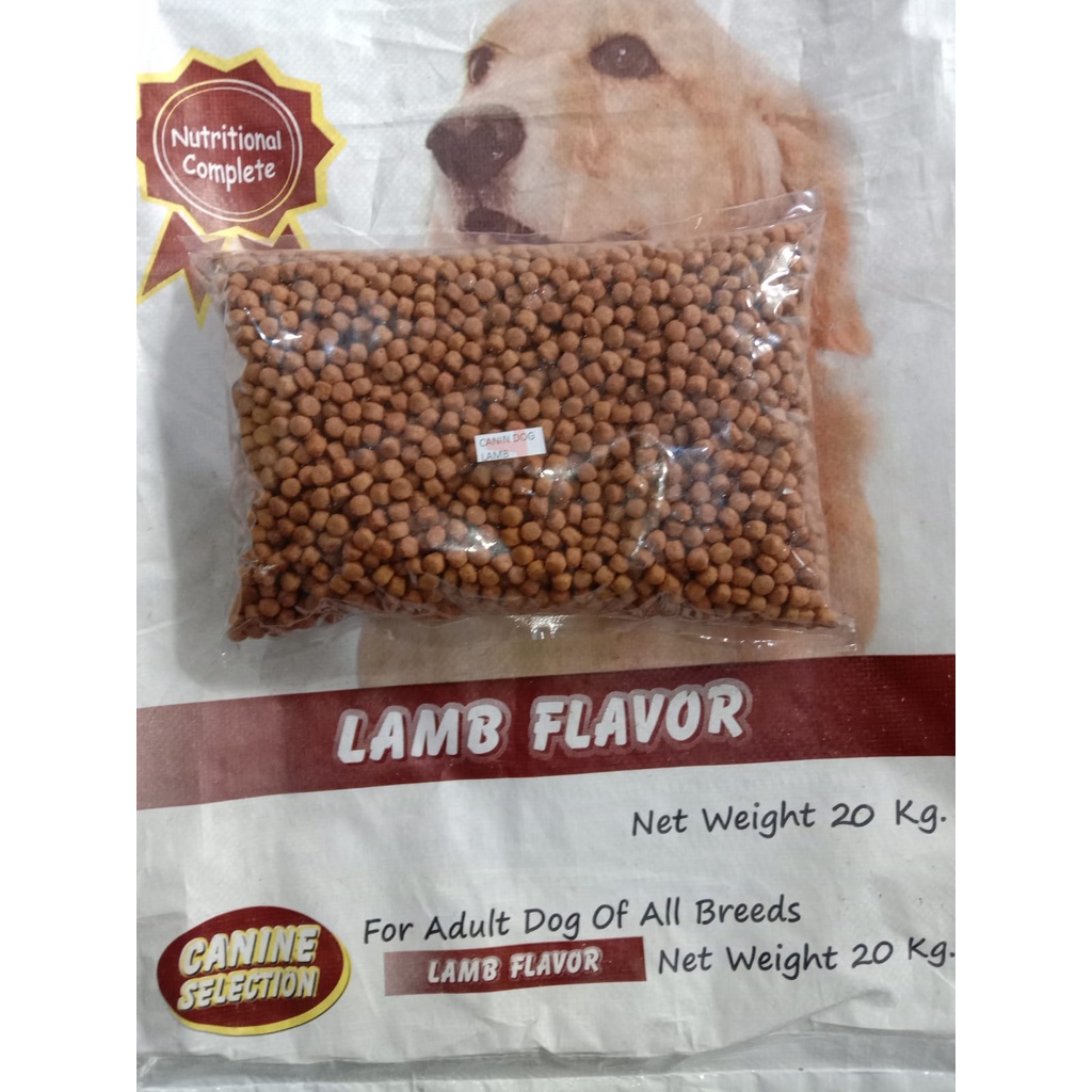 Canin Dog Lamb Flavour 1kg Dry fod dog canine selection