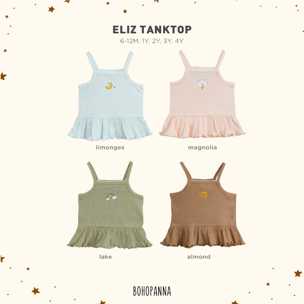 Bohopanna Eliz Tanktop - Atasan Anak 1-4 tahun