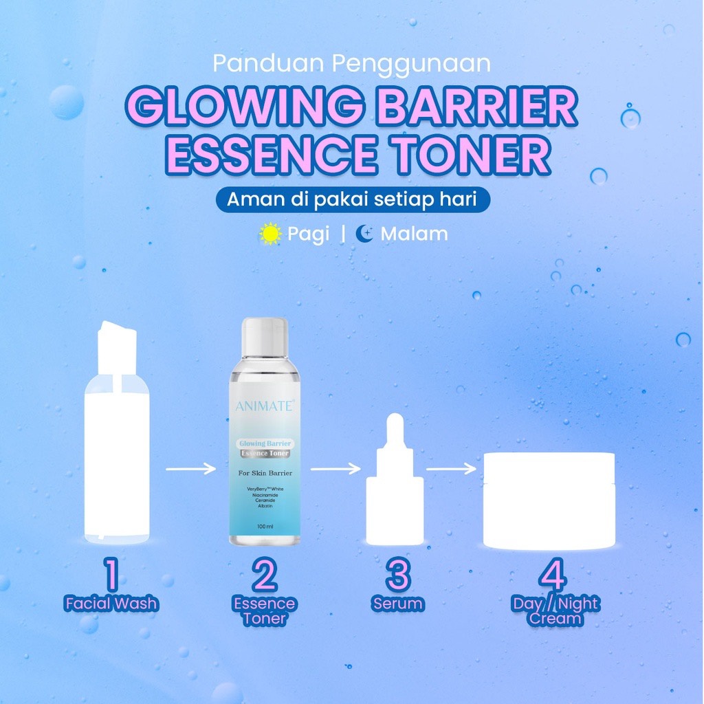 ANIMATE Glowing Barrier Essence Toner 100ml