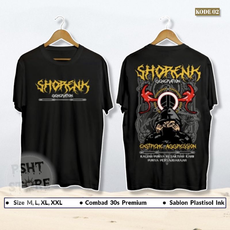 (KODE 02) Kaos Shorenk