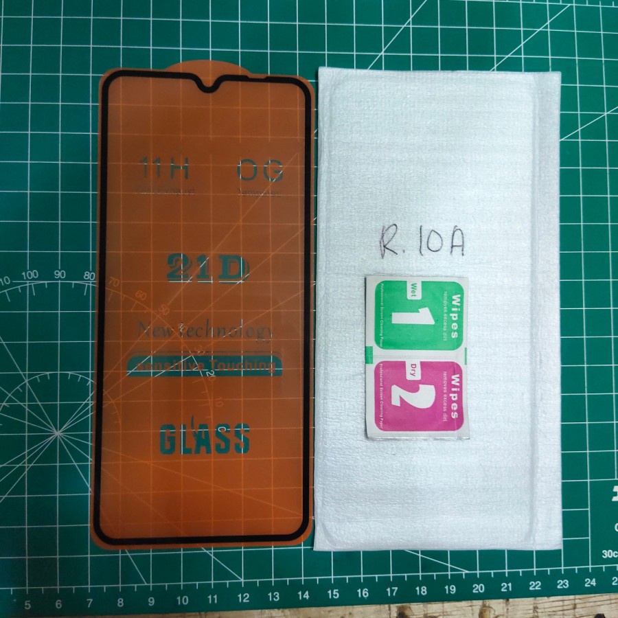 XIAOMI REDMI NOTE 8 PRO , REDMI 9T , REDMI 10A tempered glass full kaca gorila