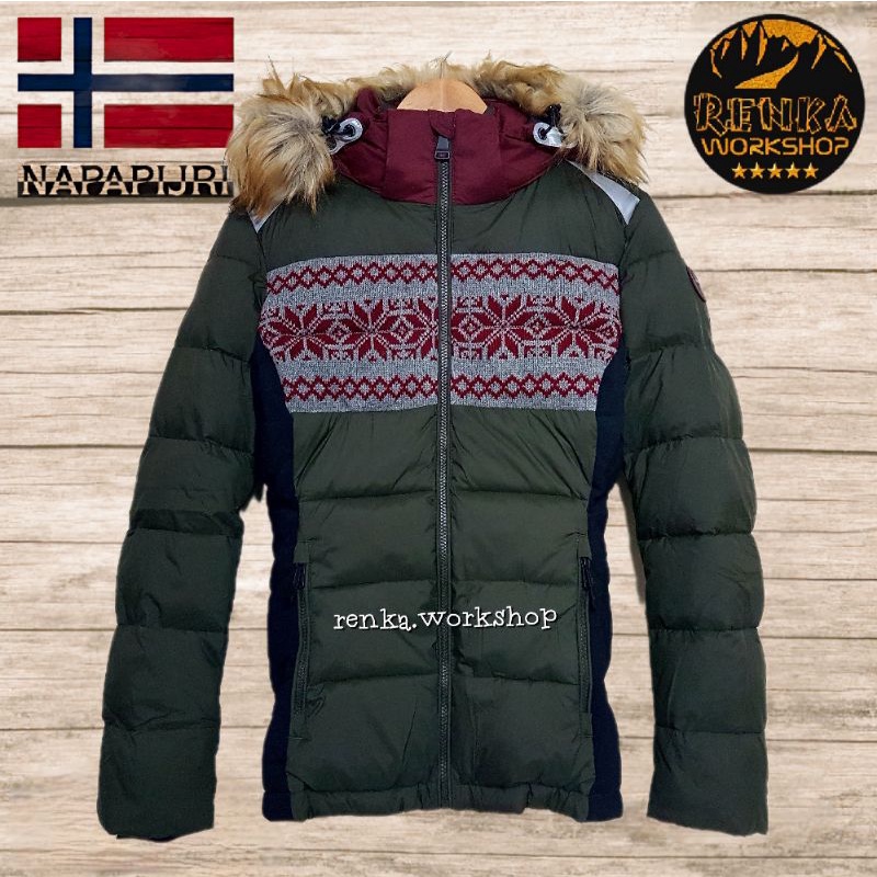 Napapijri Cherry Eco Fur Down Jacket
