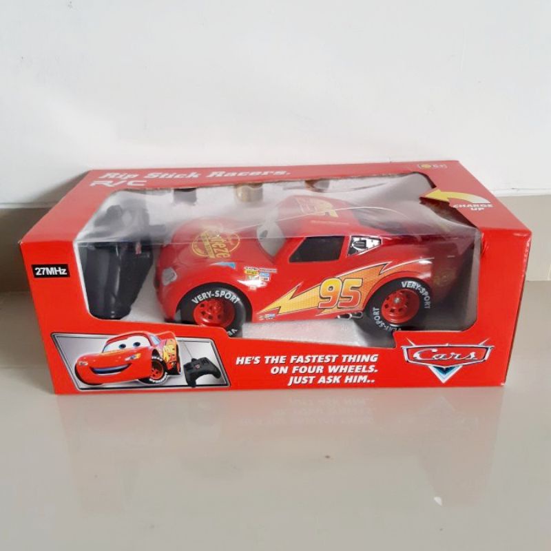 Rc Cars Mcqueen Remote Control Batre Cas - Mainan Mobil Remot Kontrol Anak Laki Cowok