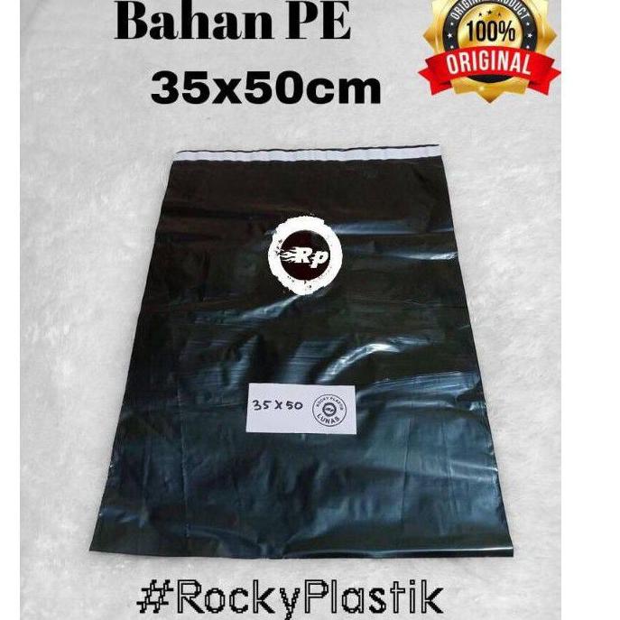 

Termurah PLASTIK POLYMAILER PE 35X50cm isi (100pcs) Glossy 