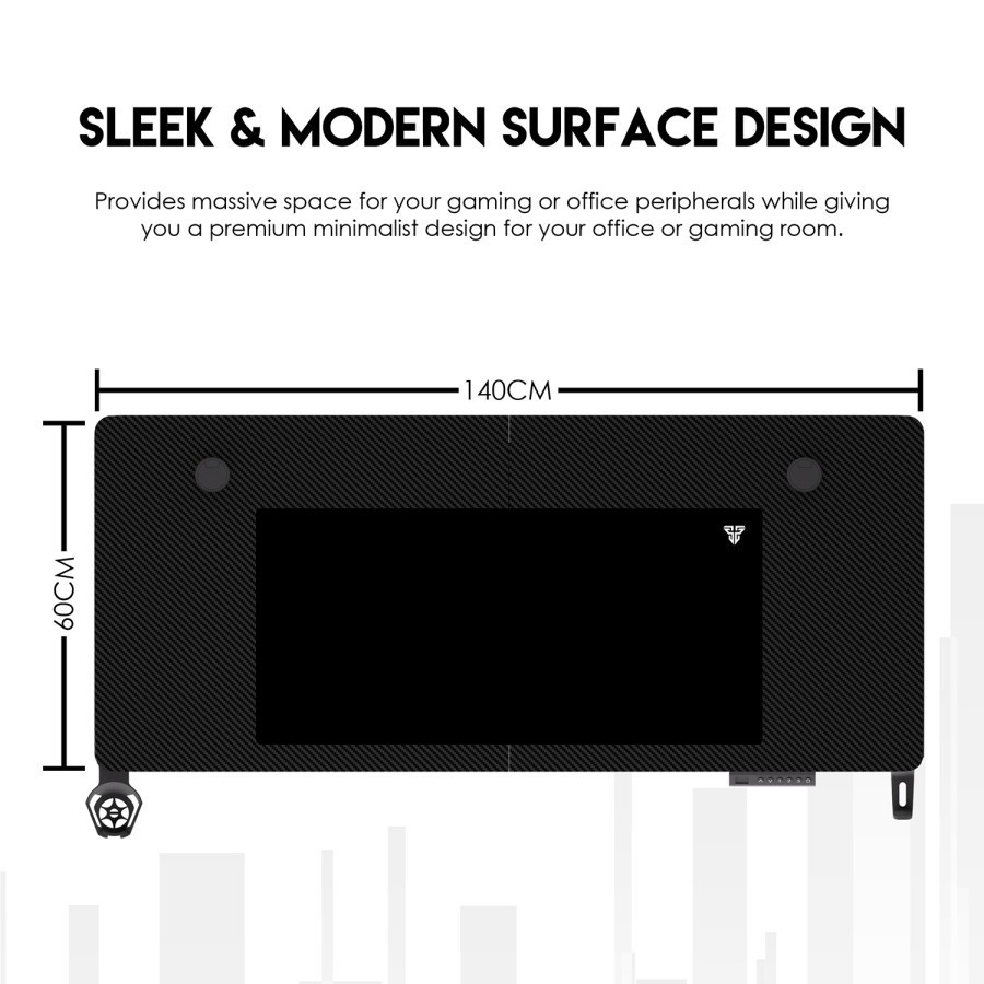 Fantech GD914  GD-914 Electric Gaming Desk Meja Komputer