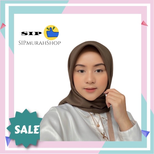 Hijab Bella Square Segi Empat Premium Anti Letoy Exclusive Murah