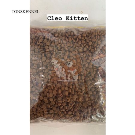 500 GR CLEO MAKANAN KUCING REPACK TUNA SALMON KITTEN / DRY FOOD / MAKANAN KERING SEAFOOD BEEF MACKAREL PERSIAN DEWASA ADULT JUNIOR