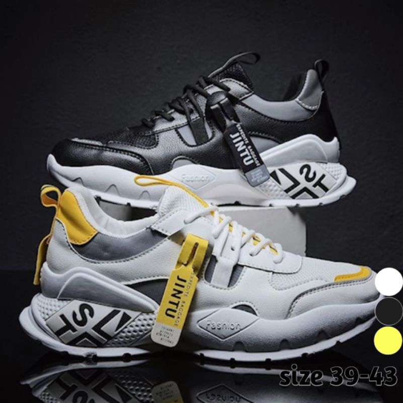 Sepatu sneakers pria sport fashion Jintu - sepatu sneakers kualitas bagus sepatu jogger sepatu casua