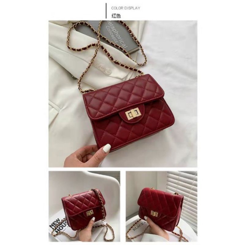 Tas selempang Kimberly/Tas selempang bahu/Tas wanita