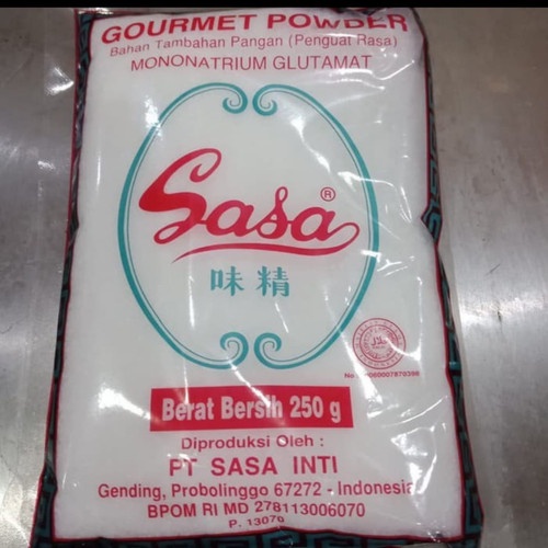 

SASA GOURMET POWDER MSG 250 GRAM