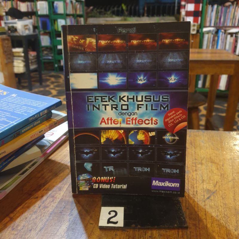 Buku Efek Khusus Intro Film dengan After Effect - Original