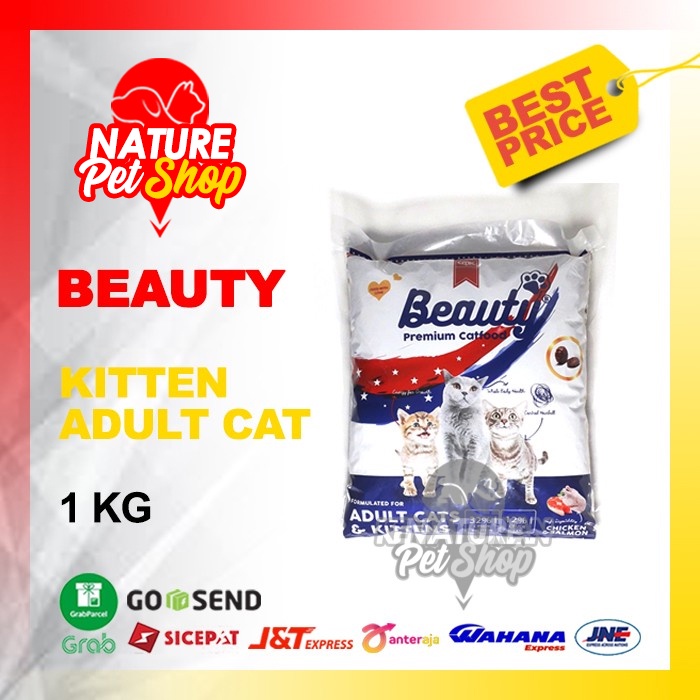 BEAUTY CAT 1KG Makanan Kucing BEAUTY CAT 1KG PREMIUM