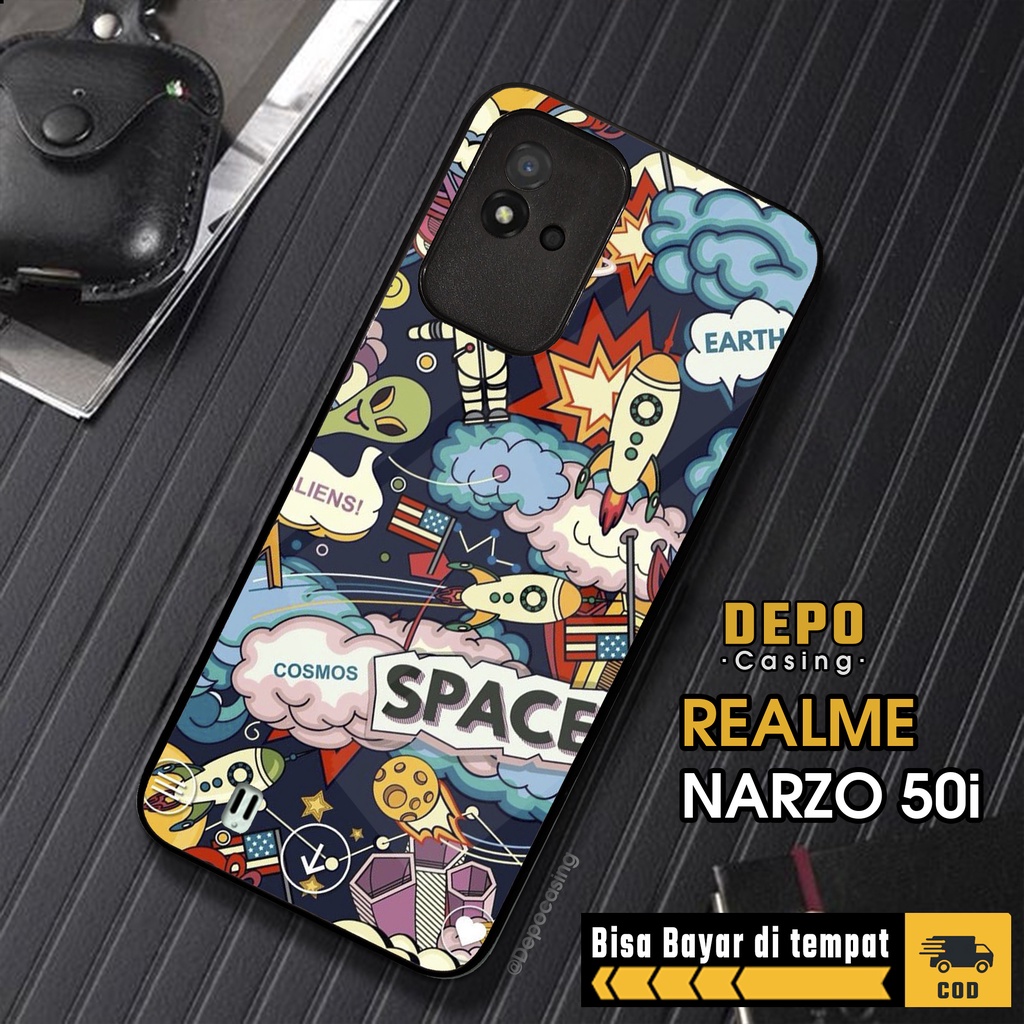 Case Realme Narzo 50i Casing Realme Narzo 50i Depo Casing [AST2] Case Glossy Case Aesthetic Custom C