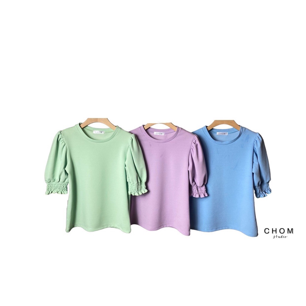 ATASAN CHOM LENGAN KARET FASHION WANITA IMPORT BANGKOK