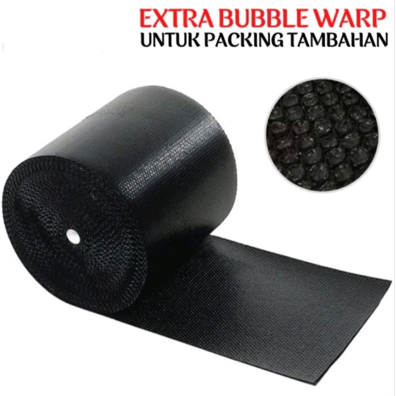 

Bubble wrap khusus tambahan packing pesanan barang yang mudah pecah