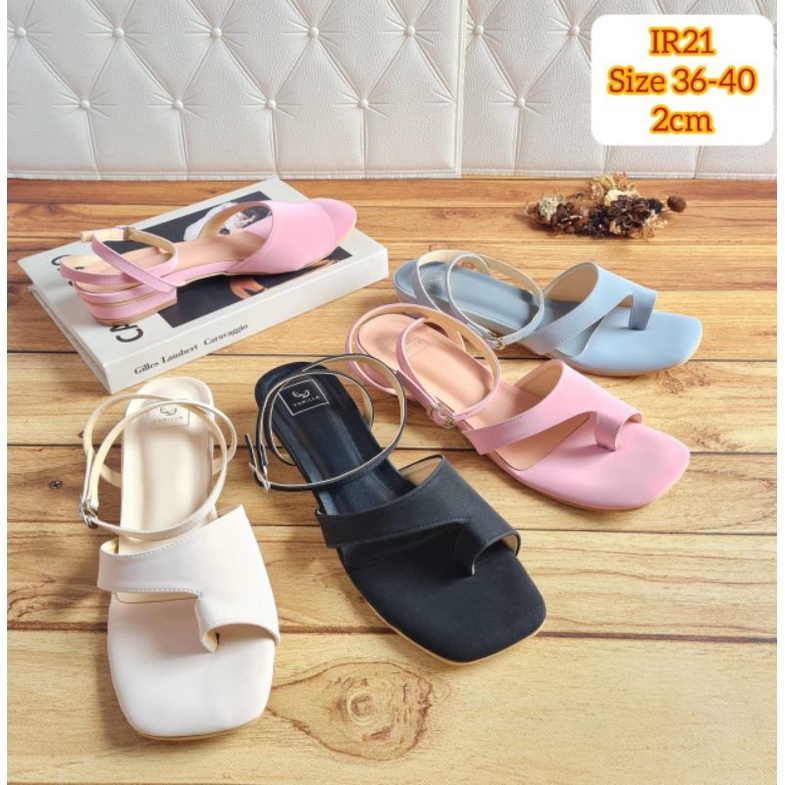 ABBUSHOES IR 21 sendal hak tahu tali gevina 2cm