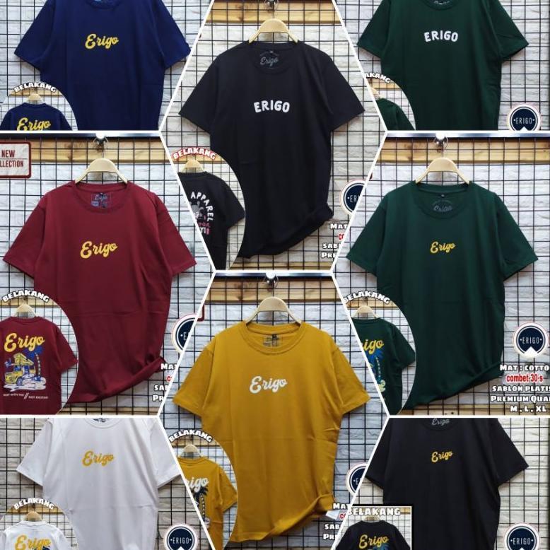 IJZAJ  erigo store / erigo official shop / kaos erigo pria original 100% / kaos erigo pria / kaos er