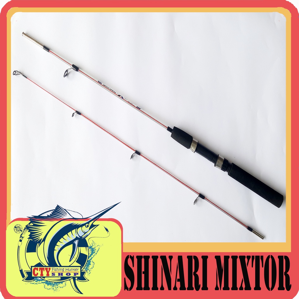 Joran Sambung 2 Shinari Mixtor Fiber Termurah