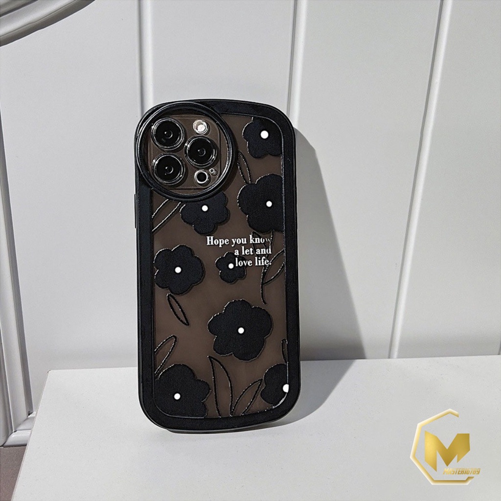 SS128 SOFTCASE FLOWER RETRO IPHONE 7 8 7+ 8+ X XS XS MAX XR 11 12 13 14 PRO MAX PLUS MA3822