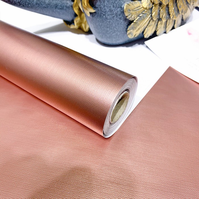 wallpaper stiker dinding dapur foil alumunium Mira tembaga tahan panas